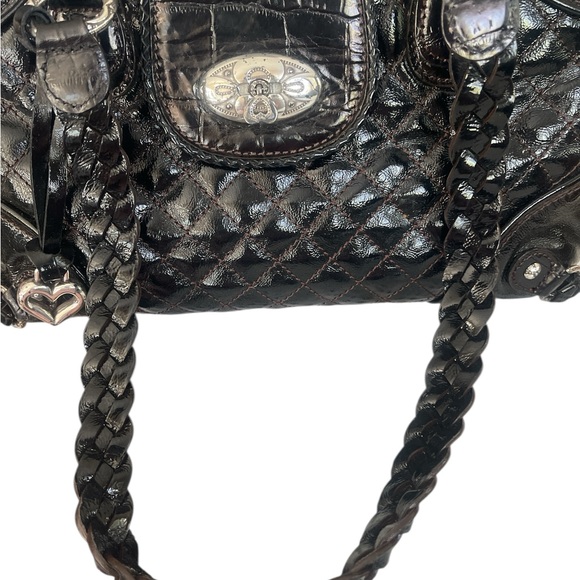 BRIGHTON Elegant Black Quilted Women's Bag - Picture 4 of 14